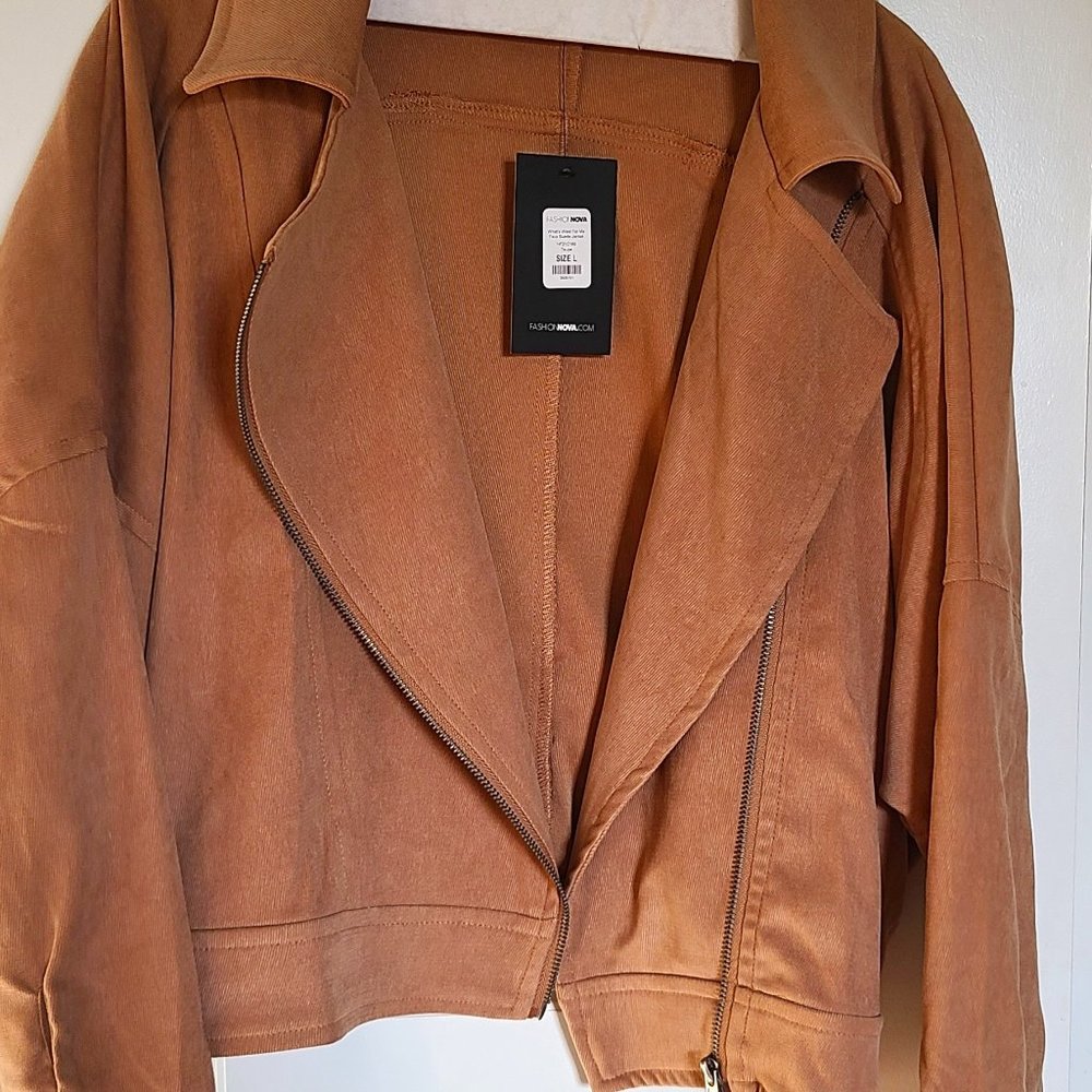 TAN JACKET